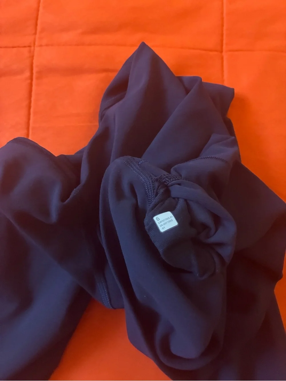 Lululemon Leggings Womens 6 Blue High Rise Athletic Activewear Gym